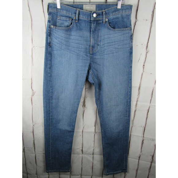 EVERLANE Men Straight Blue Jeans Size 31 X 30 - Picture 1 of 6